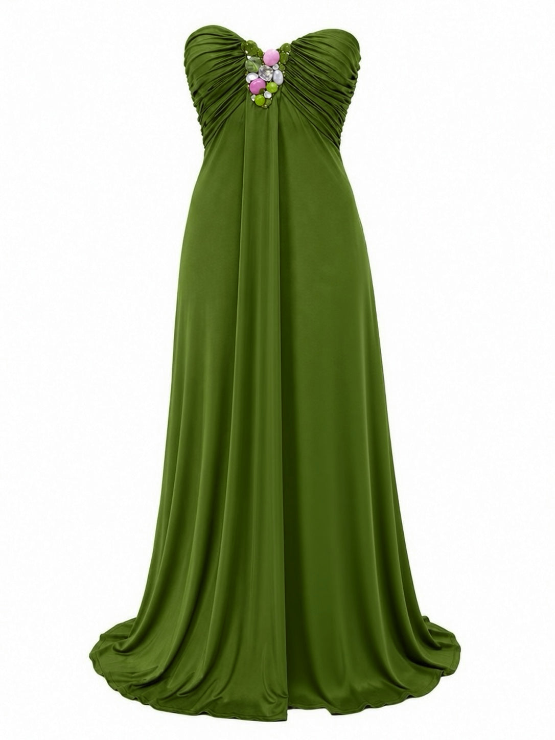 Cinema maxi corset embellished gown