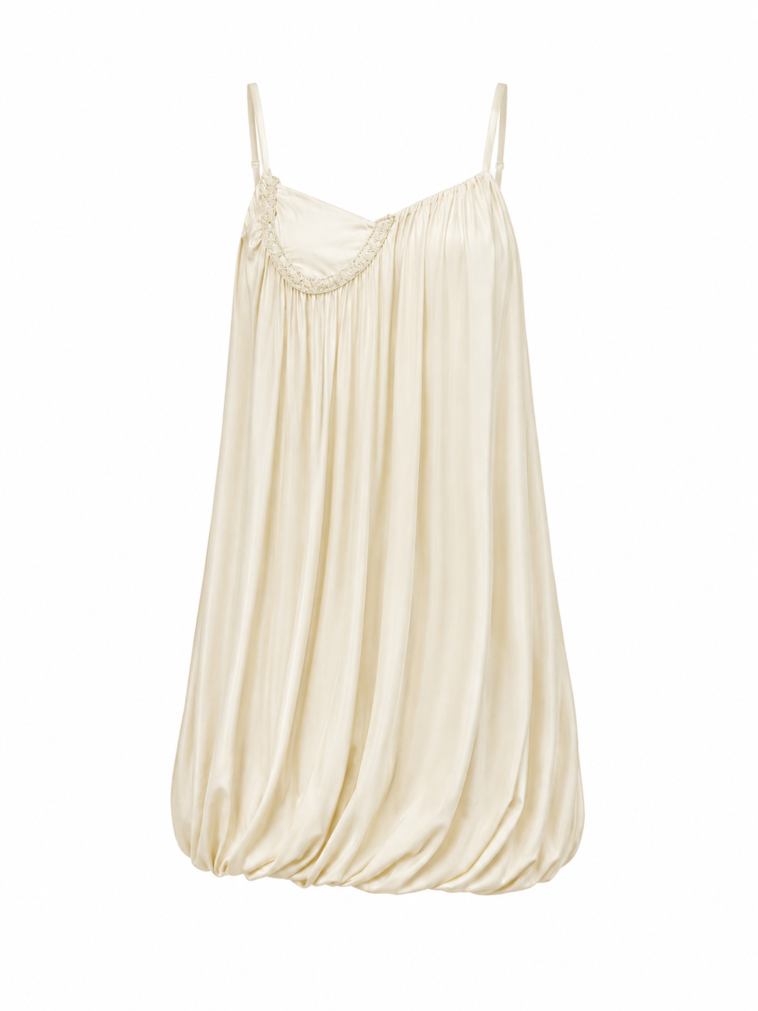 Cinema balloon ivory  dress