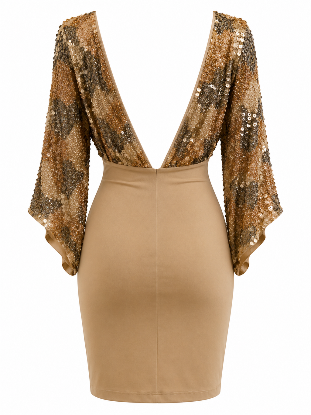 Cinema silk & Hand Embellished mini dress