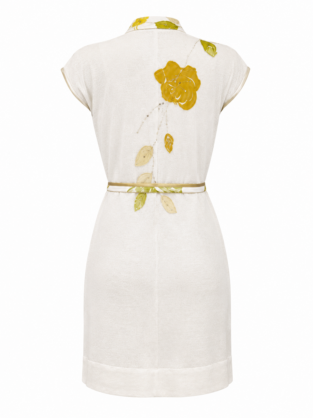Cinema quipao like knitted dress