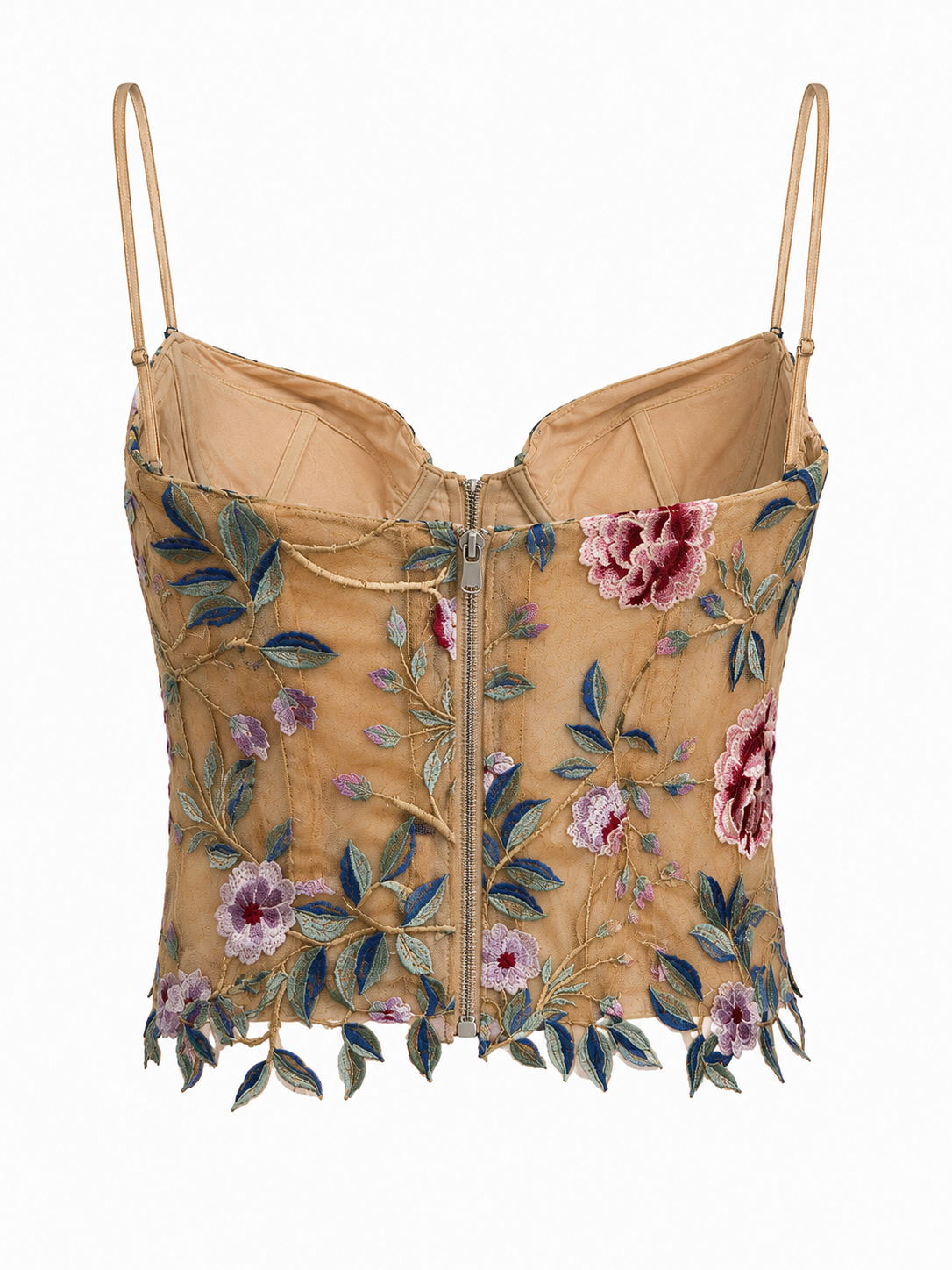 Cinema flower lace corset