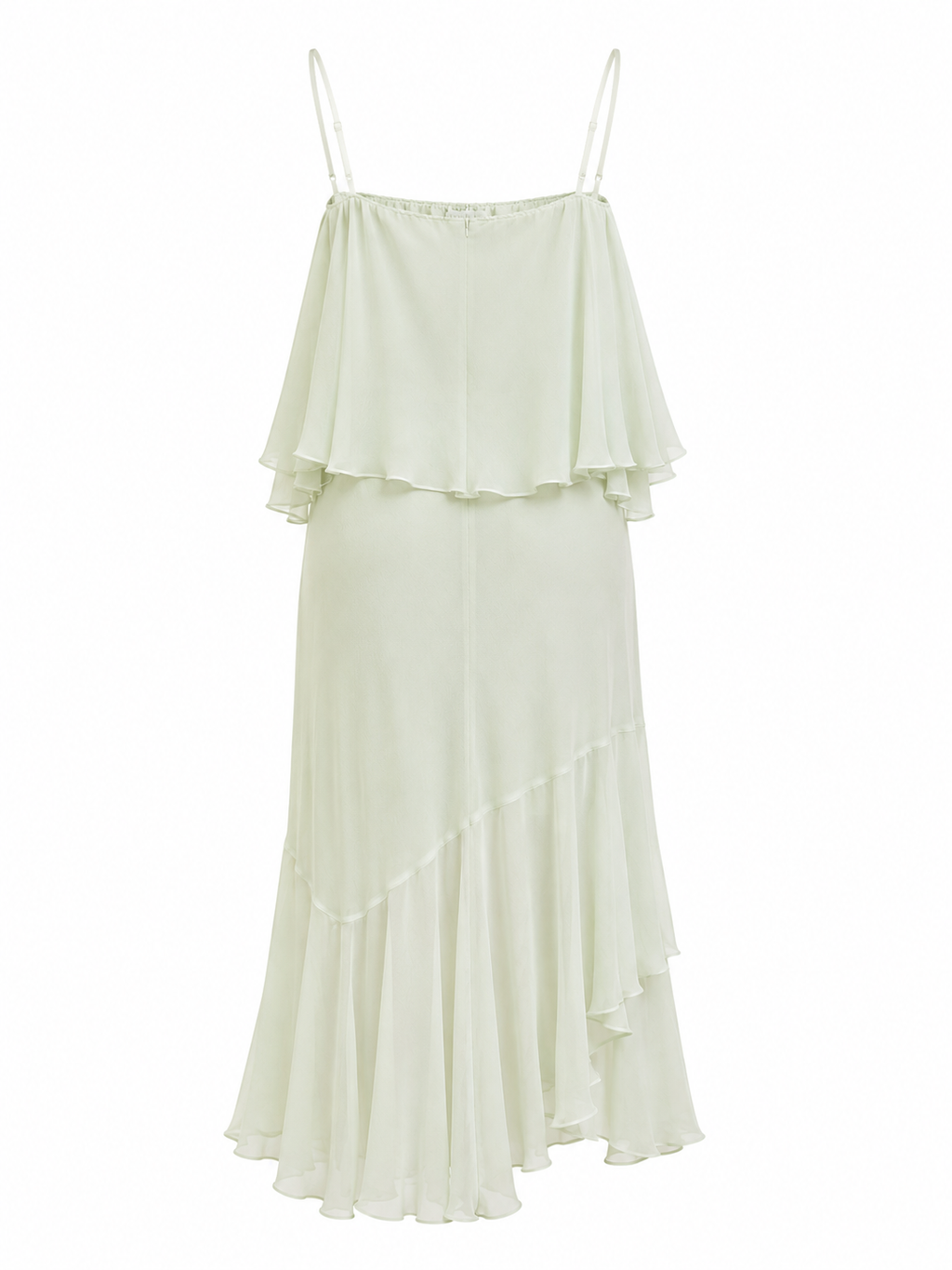 Cinema silk ruffle set