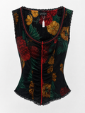 Cinema floral corset top