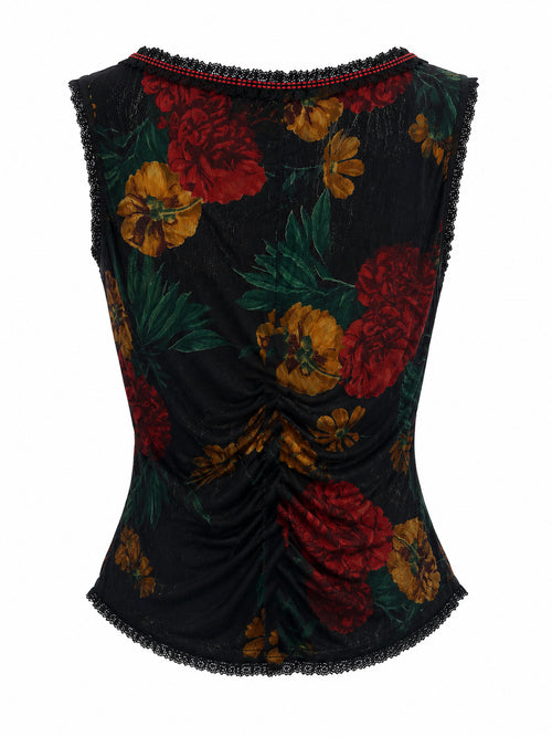 Cinema floral corset top