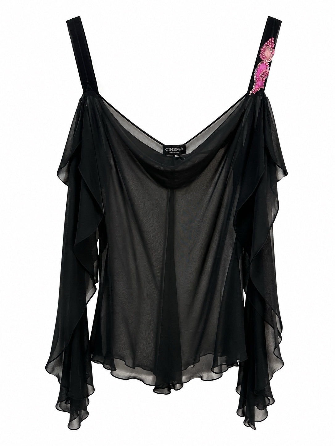 Cinema silk blouse