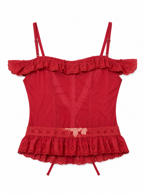 Cinema Cotton corset top