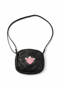 Vintage leather crossbody bag