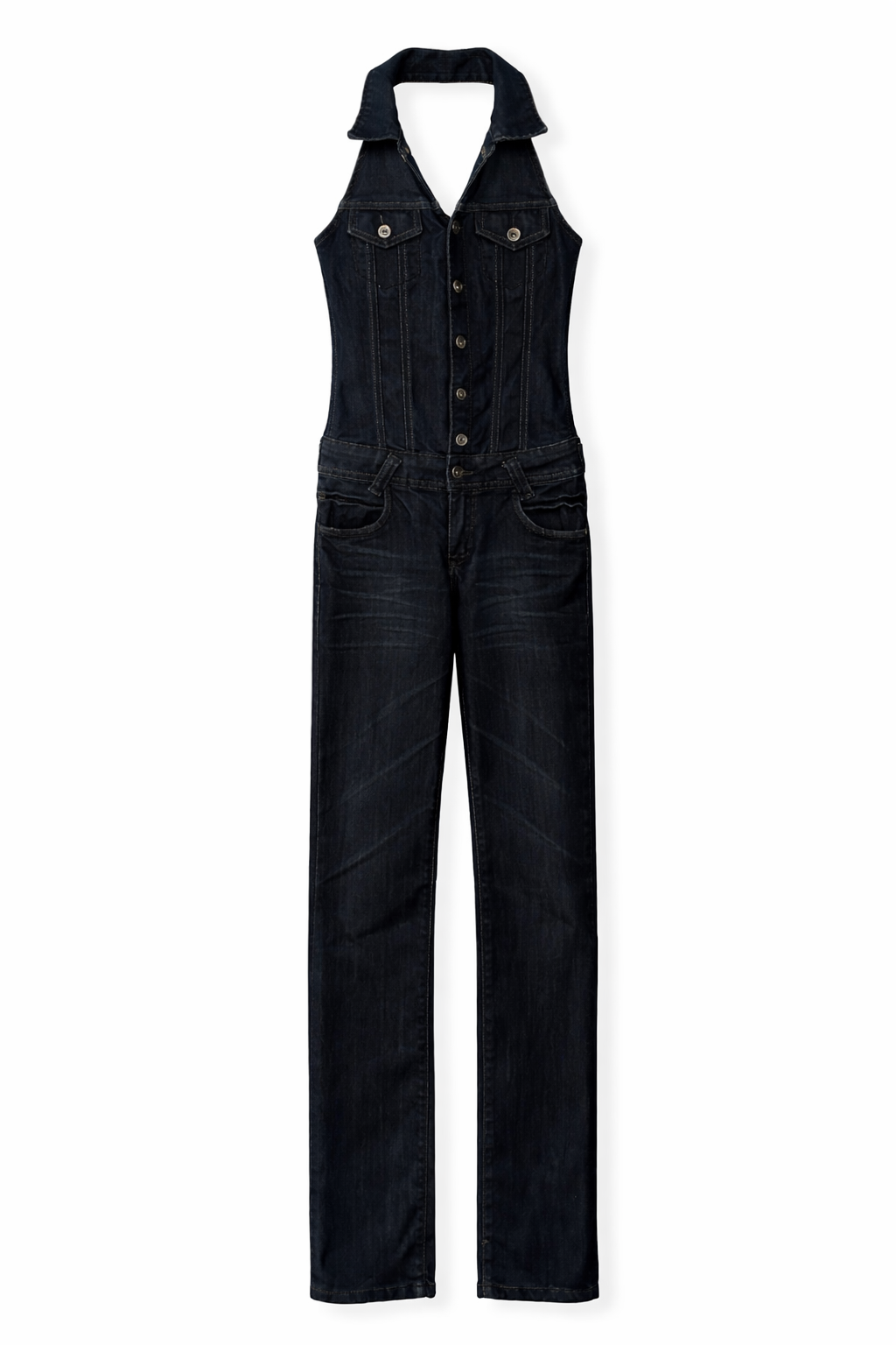 Denim overalls
