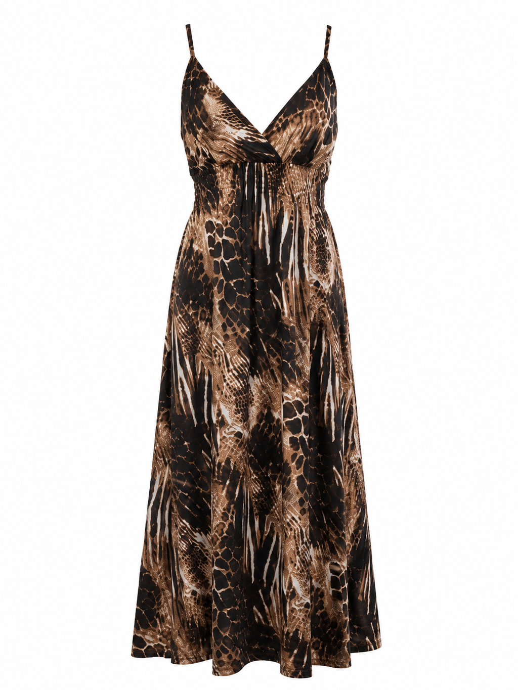 Animal printed dress
