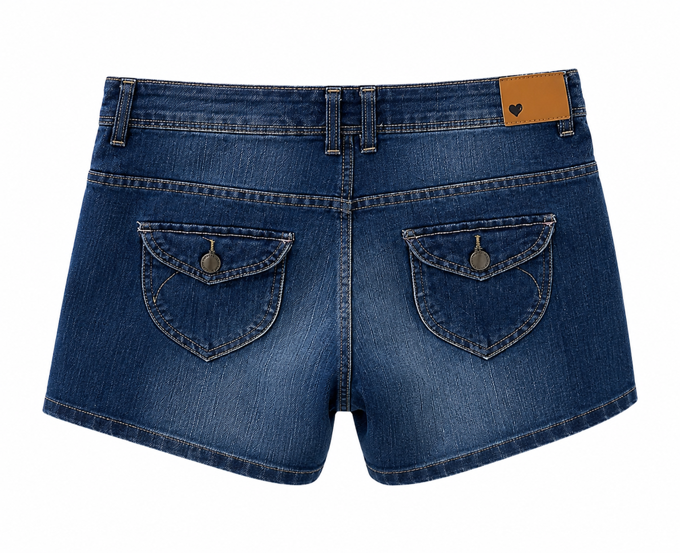 Mini denim shorts
