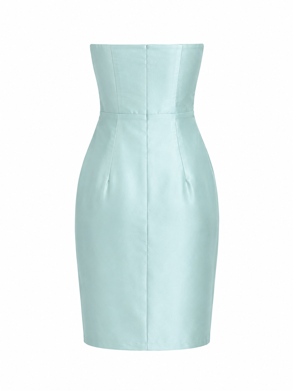 Deadstock Allure silk strapless dress
