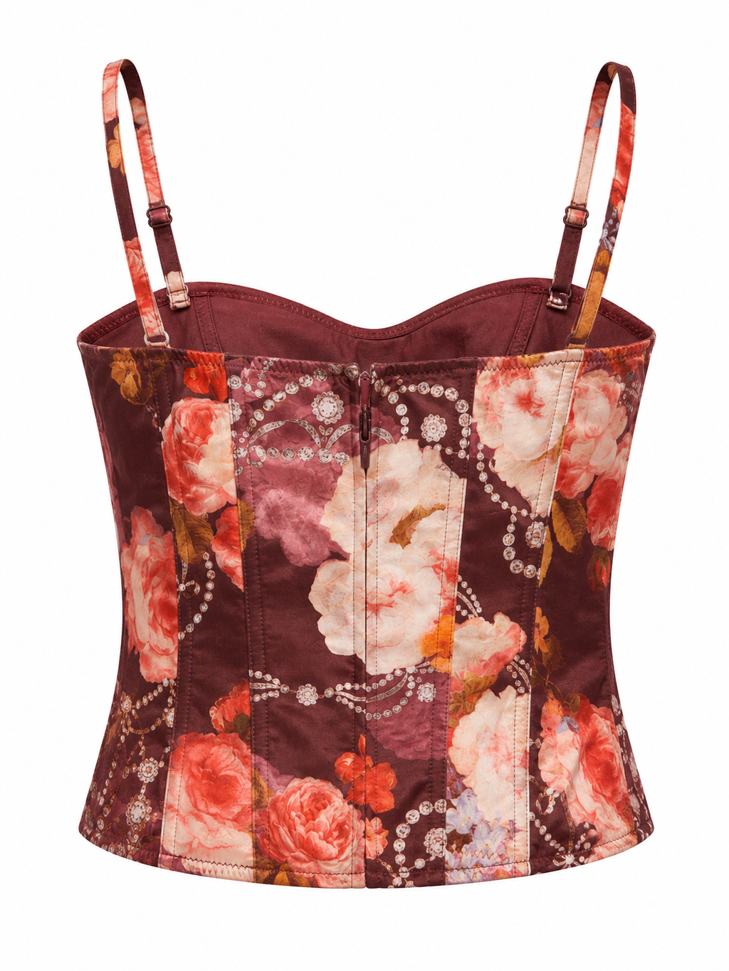Vintahe floral corset