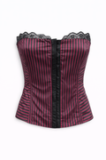 Deadstock striped corset