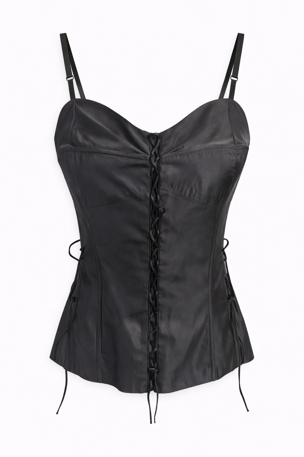 Taffeta corset