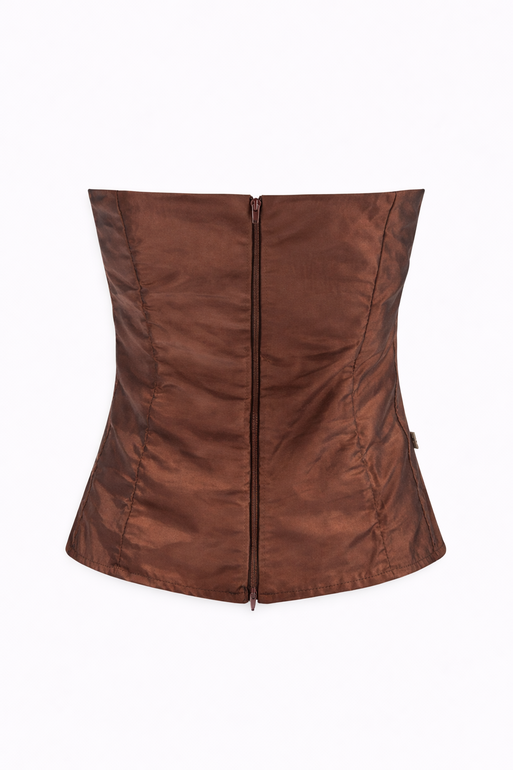 Deadstock taffeta corset