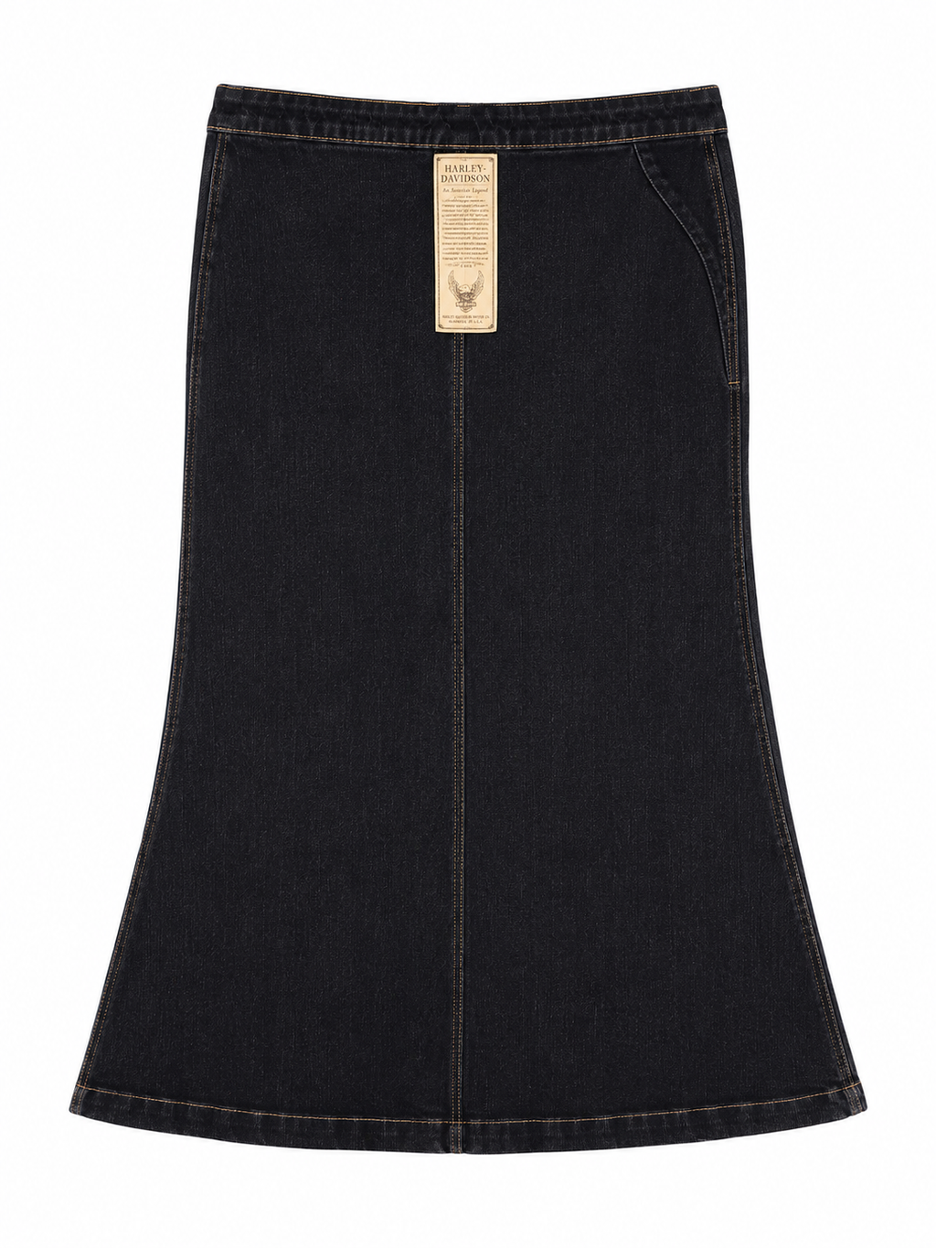 Harley Davidson denim skirt