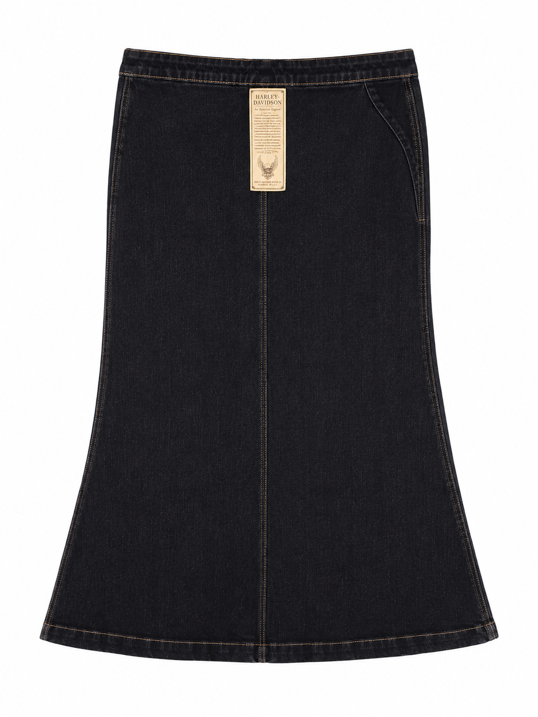 Harley Davidson denim skirt