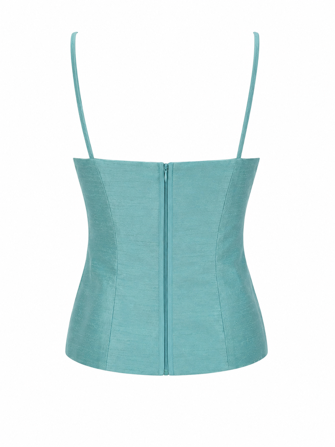 Deadstock taffeta corset