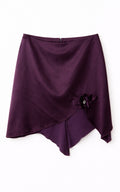 Deadstock satin skirt
