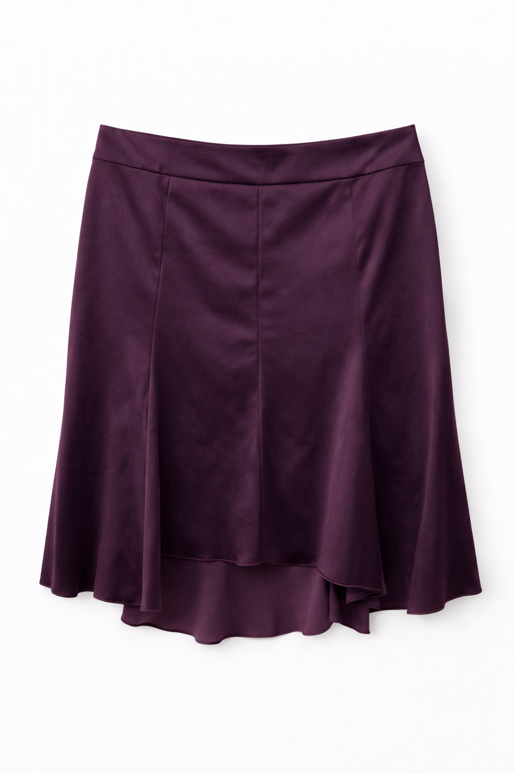 Deadstock satin skirt
