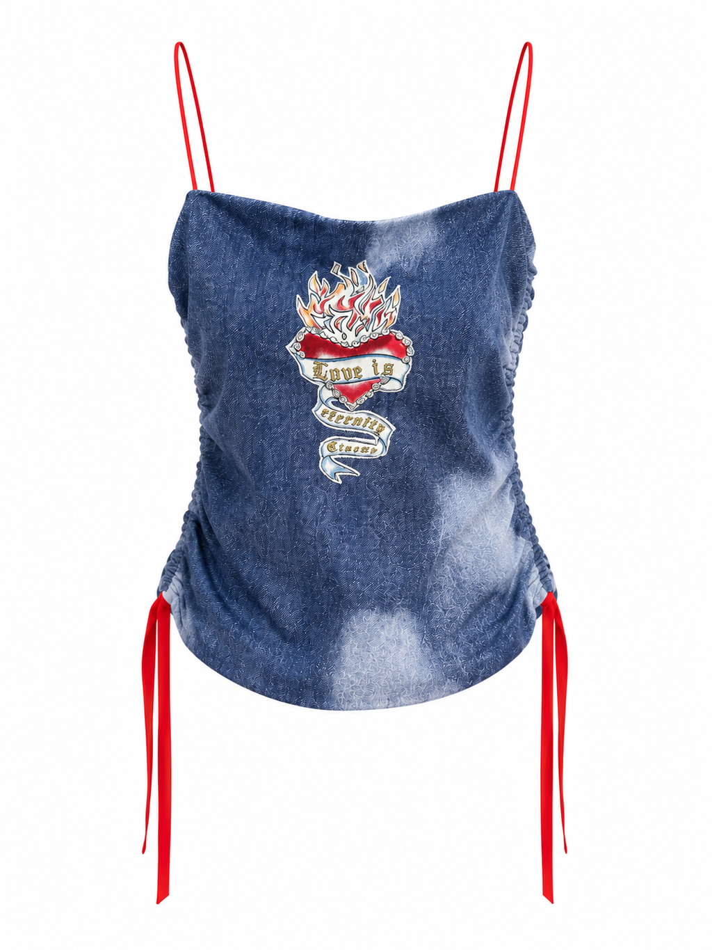 Cinema blouse with inside bustier