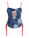 Cinema blouse with inside bustier