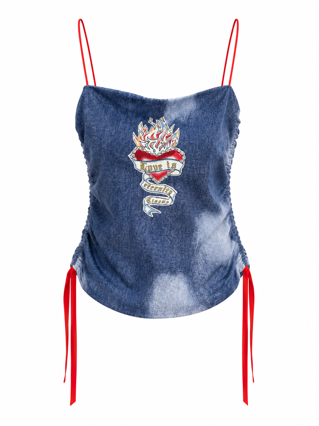 Cinema blouse with inside bustier