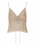 Beaded backles corset Morgan blouse