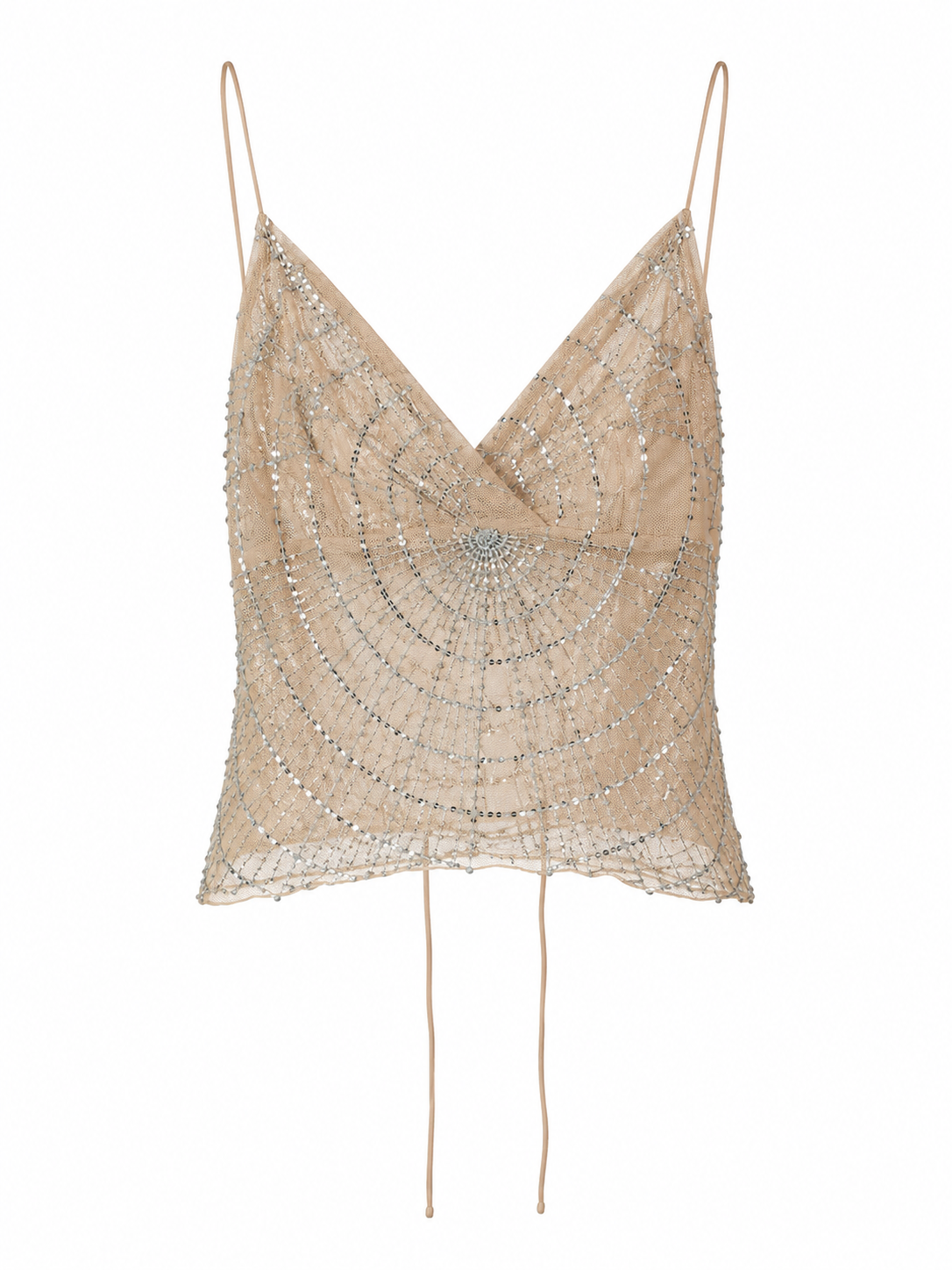 Beaded backles corset Morgan blouse