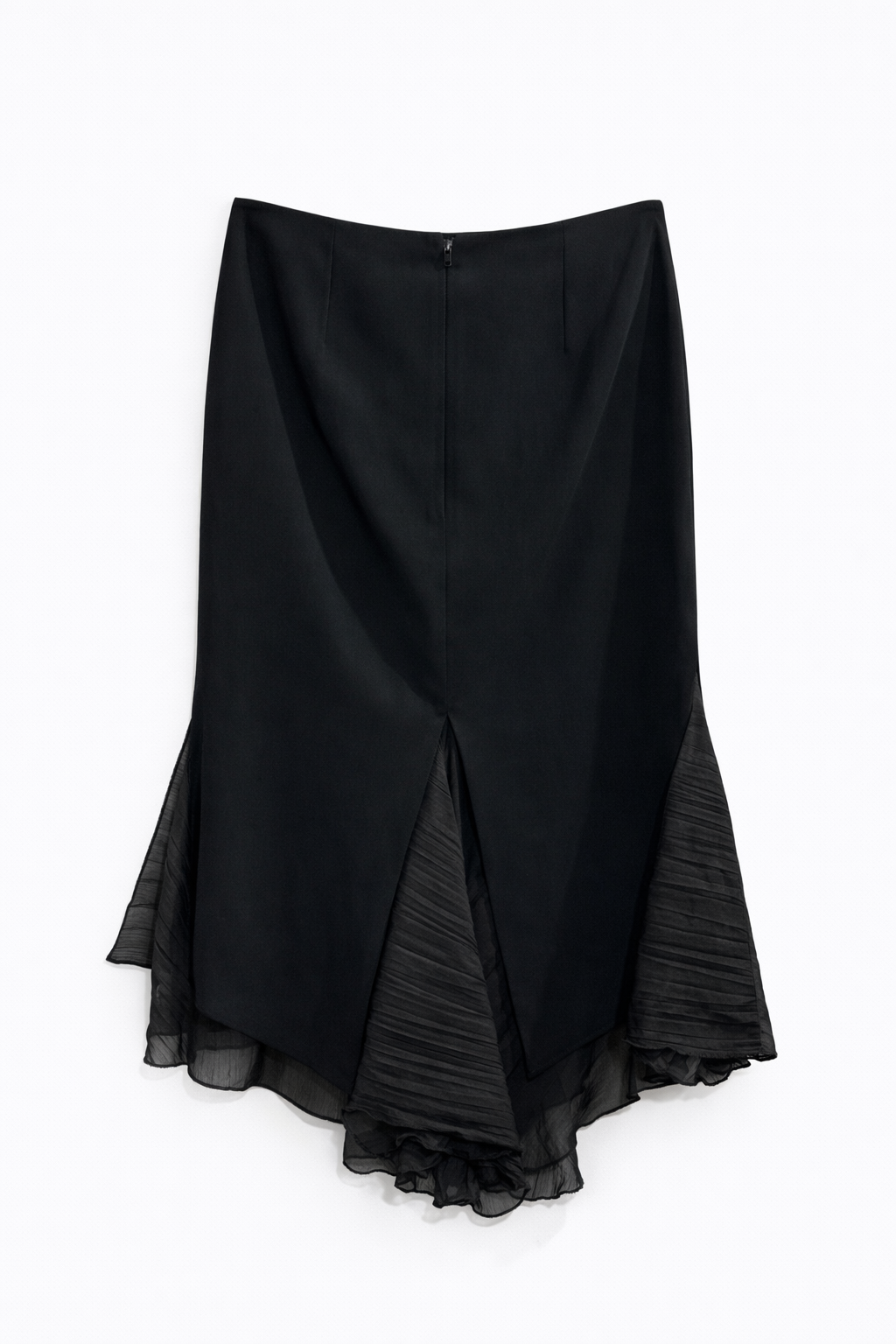 Midi asymmetrical skirt