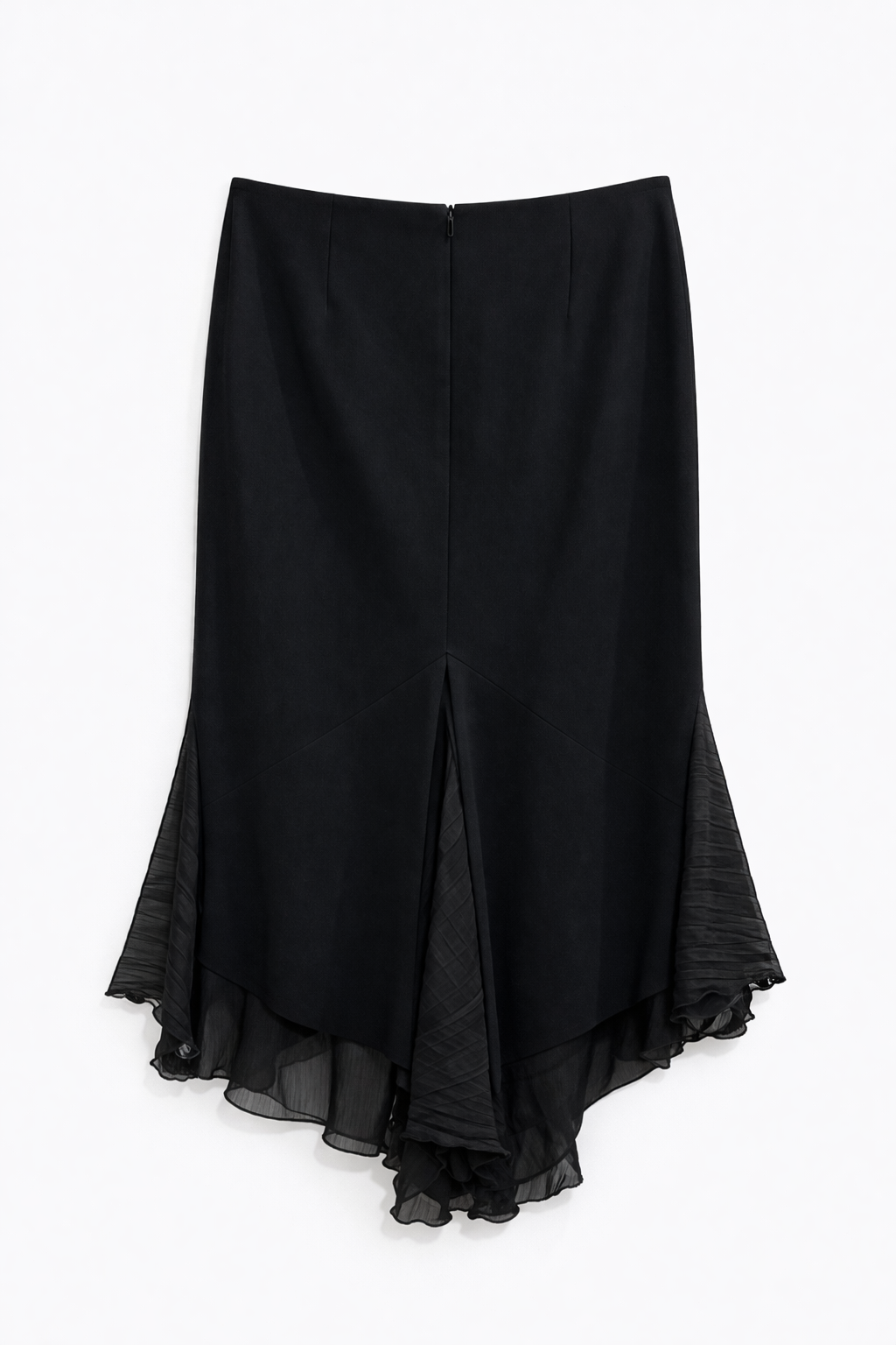 Midi asymmetrical skirt