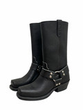 Real leather Deadstock ringer boots