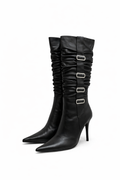 Deadstock leather boots
