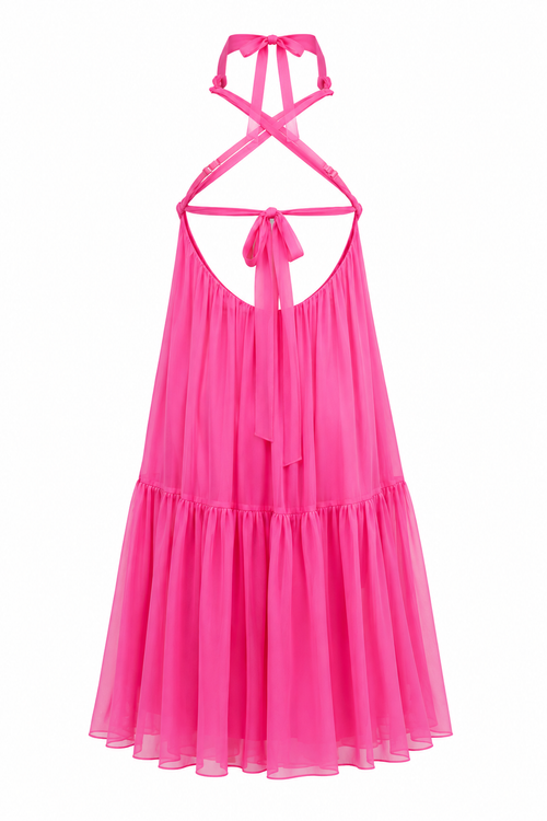Cinema 100% silk summer dress
