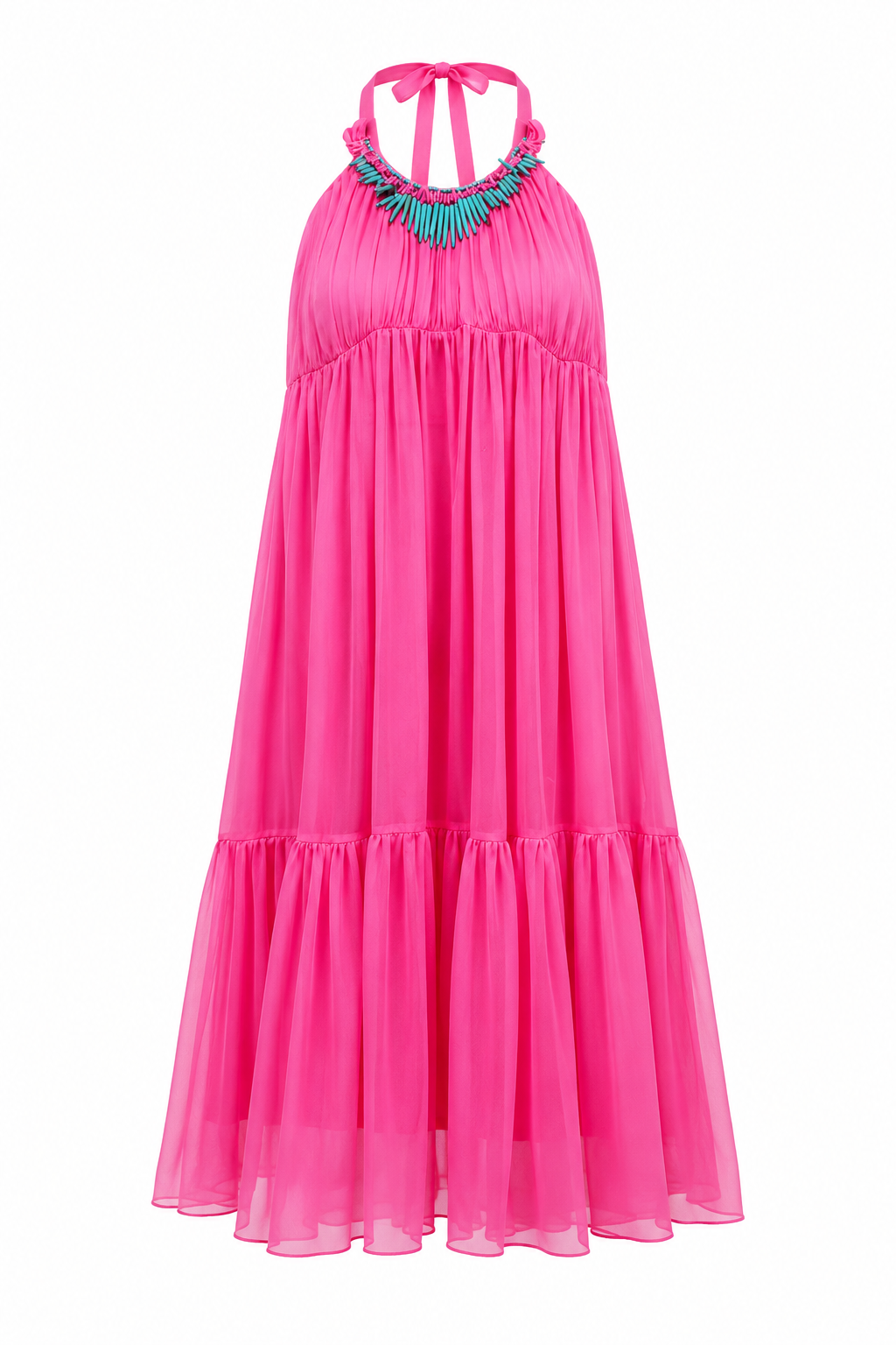 Cinema 100% silk summer dress