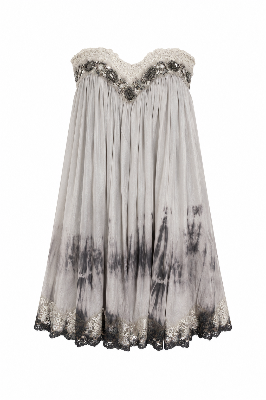 Cinema Deadstock cotton embellished dress