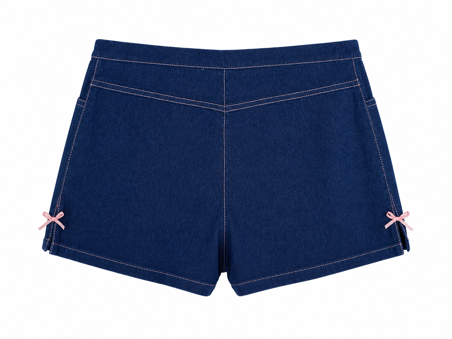 Cinema micro mini shorts with small flowers