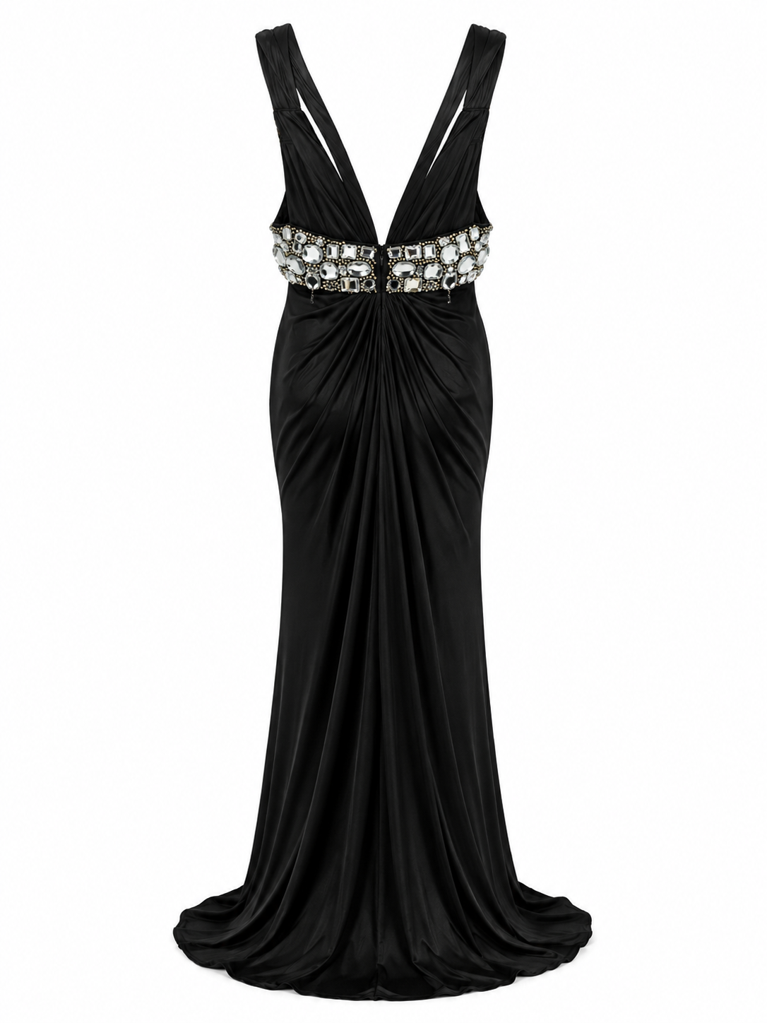 Cinema heavy embroidery gown