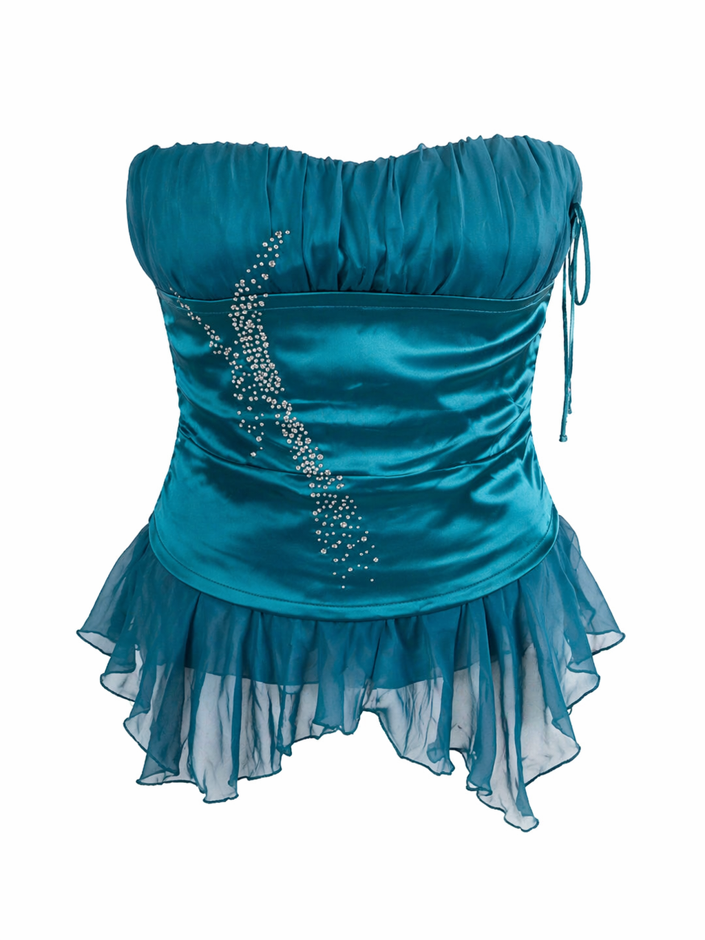 Deadstock satin corset