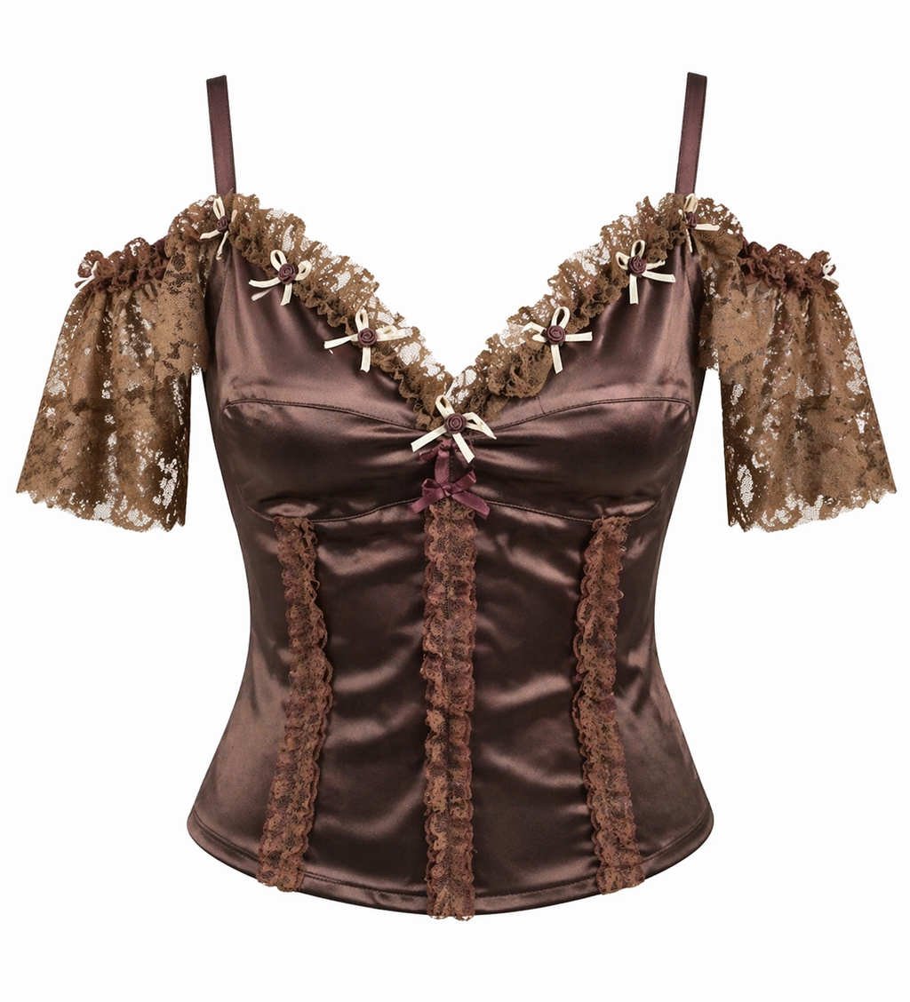 Deadstock romantic corset top