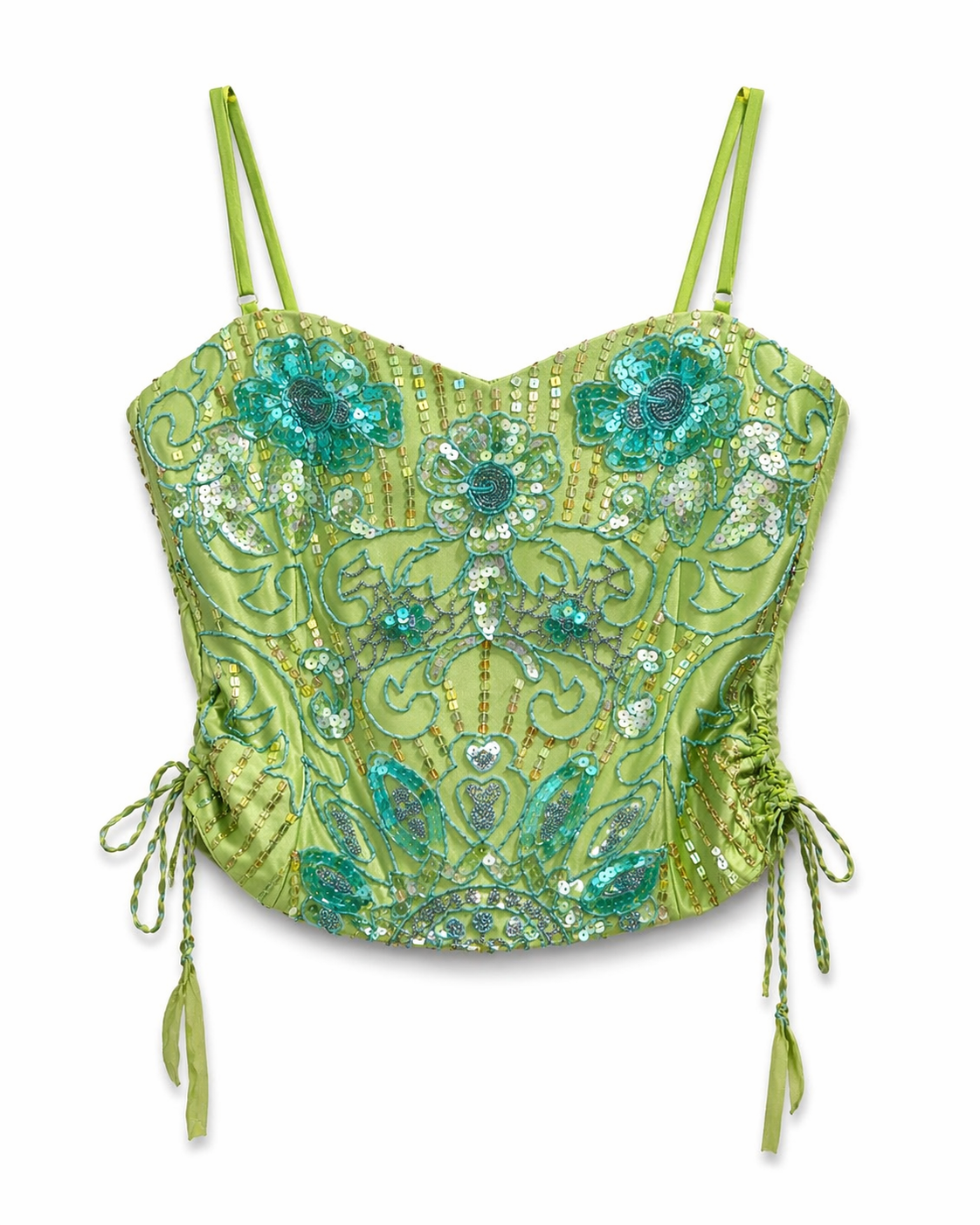 Vintage embellished corset