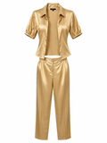Cinema silk two piece set