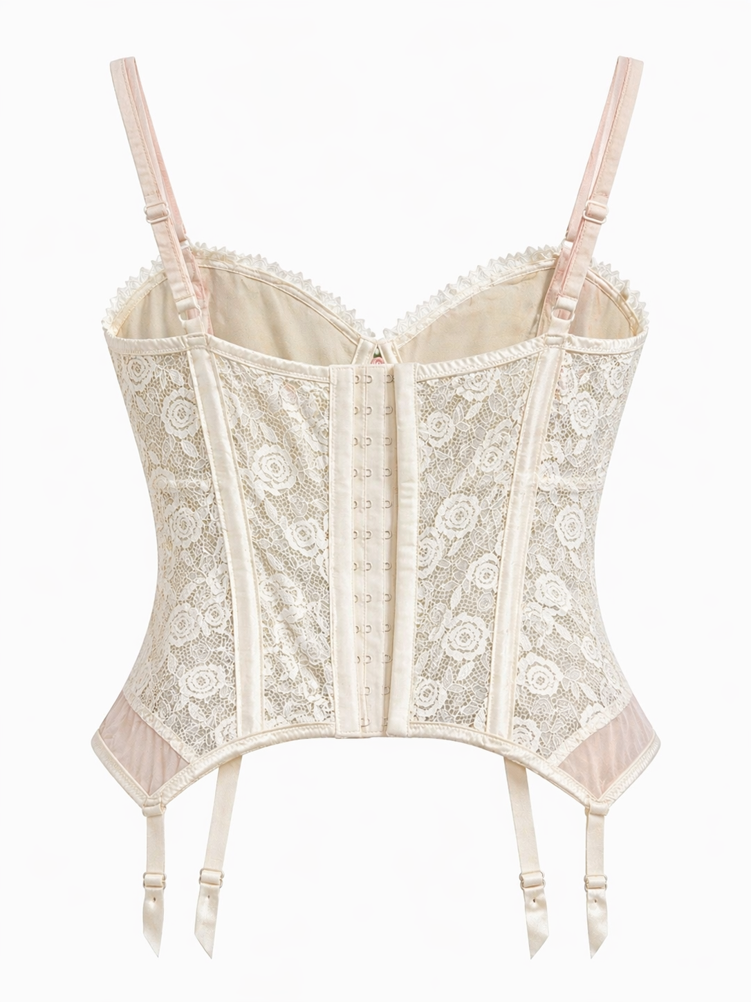 Vintage lace corset