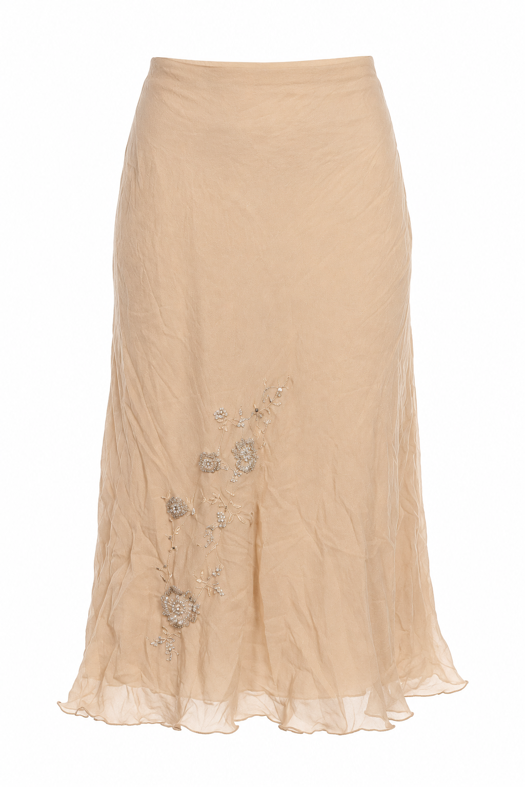 Romantic embellished skirt