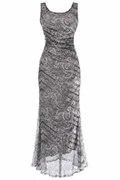 Maxi backless dress