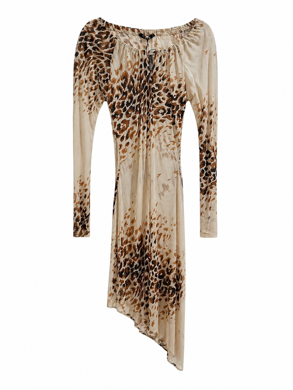 Deadstock animal printed dress