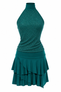 Shimmery backless dress