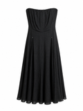 Deadstock strapless dress