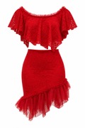Cinema lace two piece set
