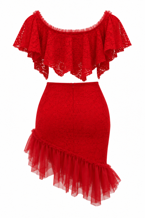 Cinema lace two piece set